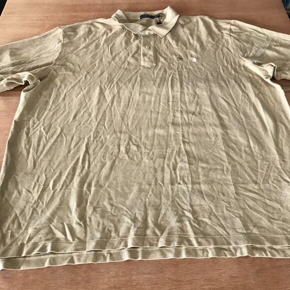 Vintage Polo Ralph Lauren Polo Shirt Men 3XB Brown Short Sleeve Collared 17541 - Picture 1 of 11